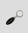 McLaren Automotive Brushed Steel Oval Keyring