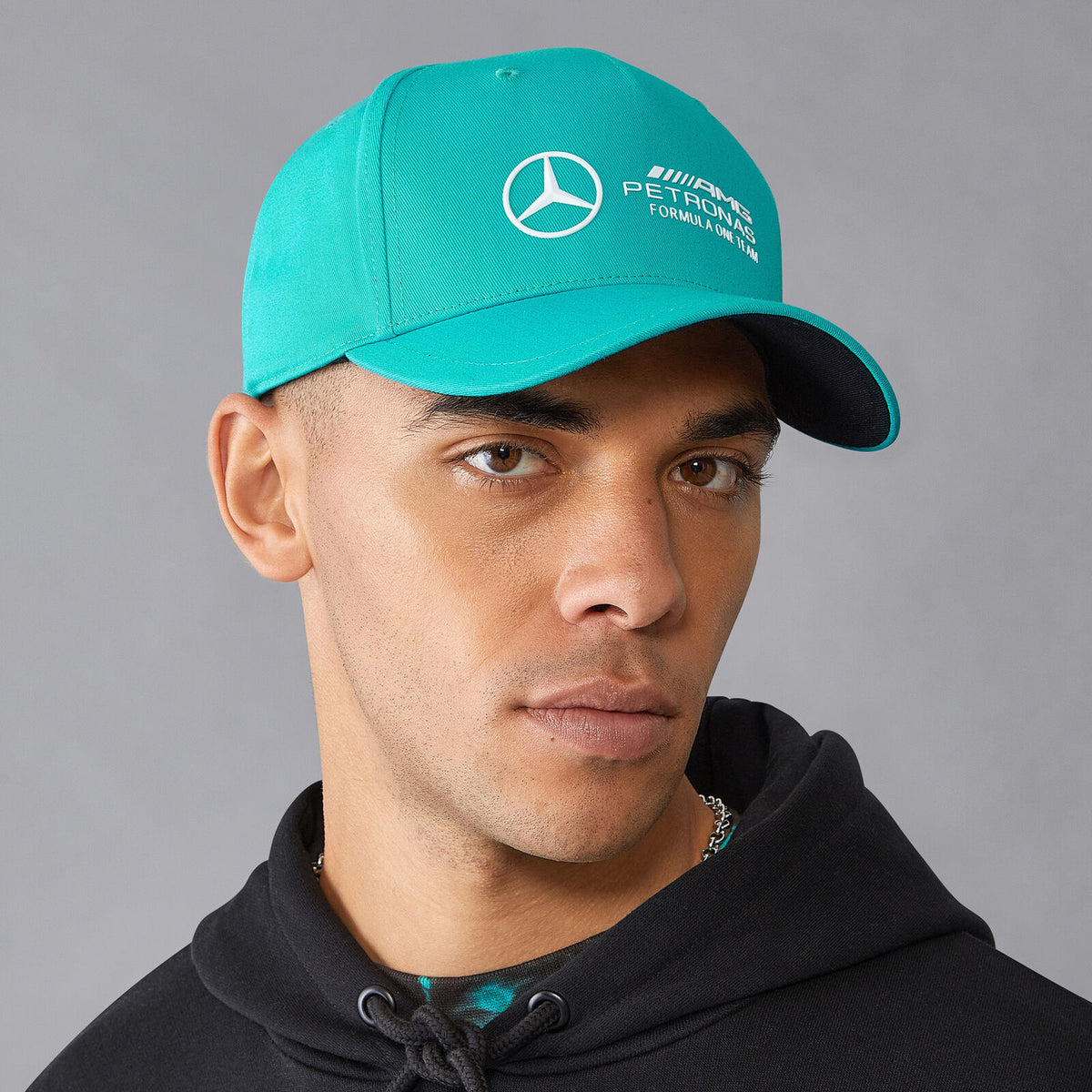 Mercedes AMG Petronas F1 Large Logo Cap- Credible Hats