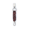Porsche Motorsport Key Ring – Paracord Keychain with Carabiner Clip