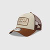 RED BULLSEASONAL PATCH TRUCKER-ADULTS-STONE