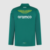 Aston Martin F1 Team 2025 Quarter Zip Mens - Green