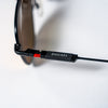 Ducati Redline Mirrored Sunglasses – Matte Black Aviator with Racing Hinges