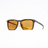 Ducati Mirrored Sunglasses – Matte Tortoise Frame with Yellow Accents