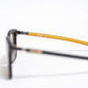 Ducati Mirrored Sunglasses – Matte Tortoise Frame with Yellow Accents