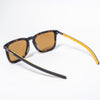 Ducati Mirrored Sunglasses – Matte Tortoise Frame with Yellow Accents