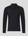 McLaren Unisex Black On Black 1/4 Zip Midlayer