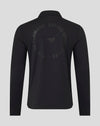 McLaren Unisex Black On Black 1/4 Zip Midlayer