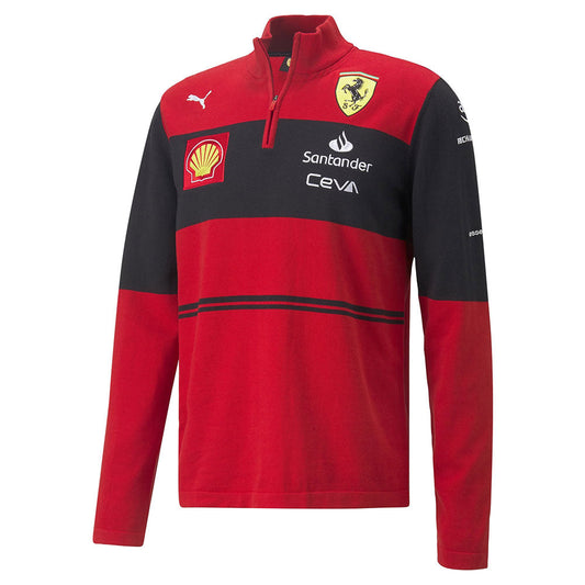 Scuderia Ferrari 2022 Team 1/2 zip sweatshirt