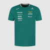 Aston Martin Aramco F1® Team 2025 Official Replica T-Shirt – Men | Teamwear Edition