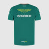 Aston Martin Aramco F1® Team 2025 Official Replica T-Shirt – Men | Teamwear Edition