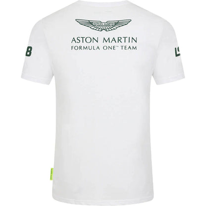 Aston Martin F1™ Team Official Driver LS18 Lance Stroll T-shirt - White