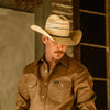 Bailey Western Chino Bangora Straw Cowboy Hat