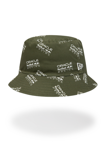 Oracle Red Bull Racing New Era Olive Bucket Hat